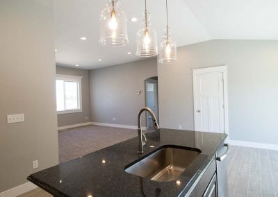 Thomas Nelson Homes: View into Living Room - Easton. Home Builder in Pocatello, Idaho area